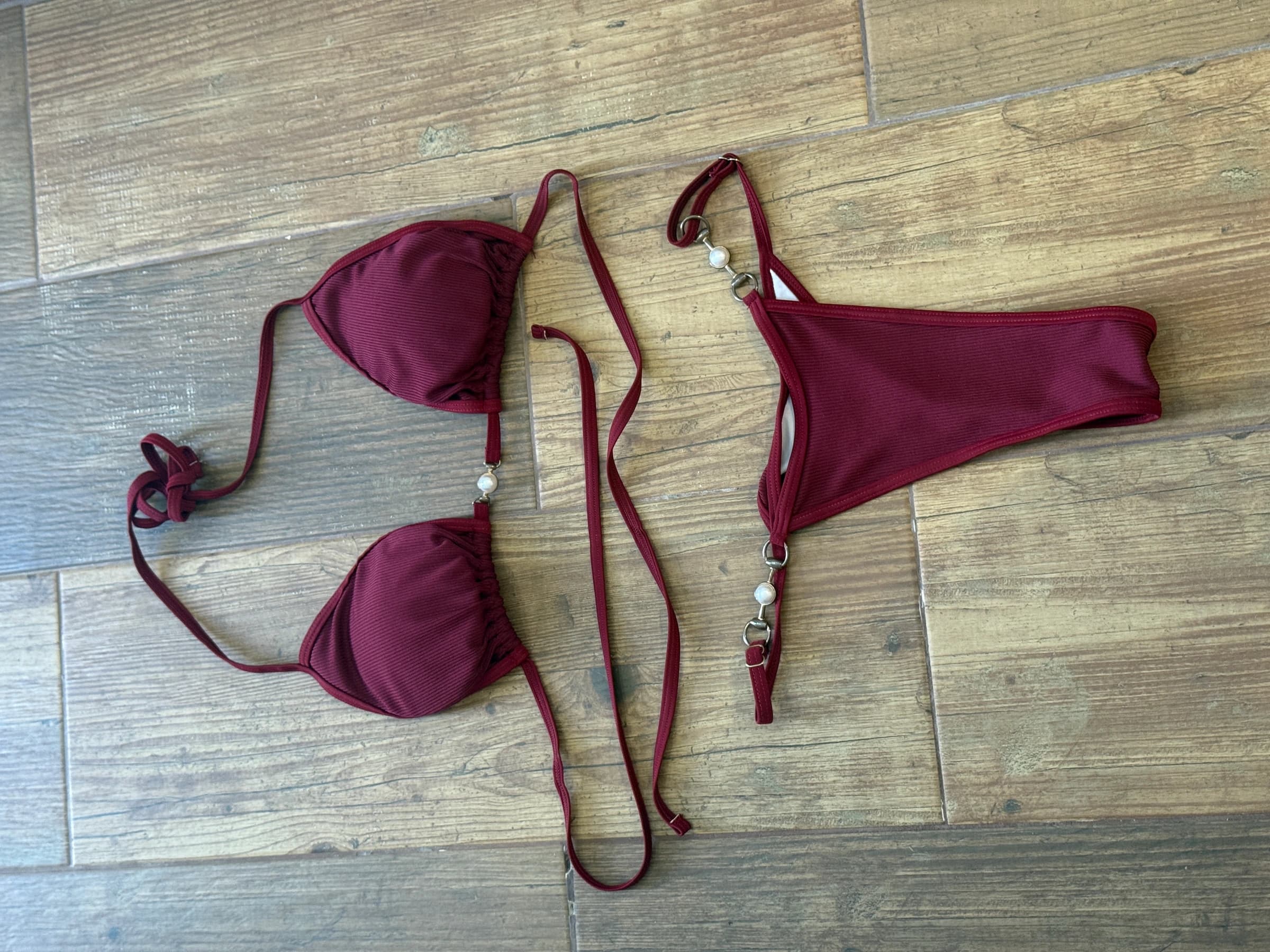 Mein roter Lieblings bikini